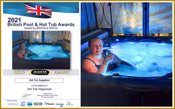 Hot Tubs Happiness Gold 2021